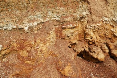 deniz cliff, Kuru kil, Yalı yüksek tepeler, güzel tabiat manzarası ile doku