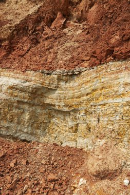 deniz cliff, Kuru kil, Yalı yüksek tepeler, güzel tabiat manzarası ile doku