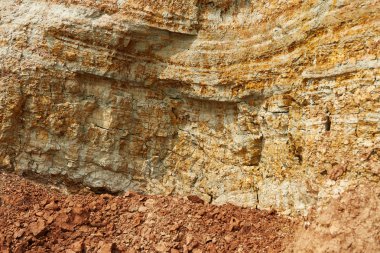 deniz cliff, Kuru kil, Yalı yüksek tepeler, güzel tabiat manzarası ile doku