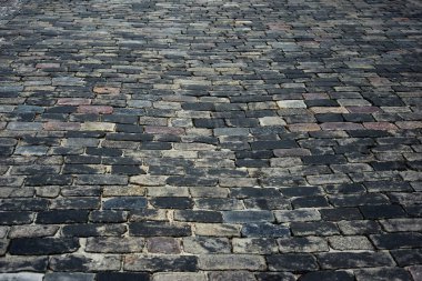 Eski Arnavut kaldırımlı yol için arka plan veya doku