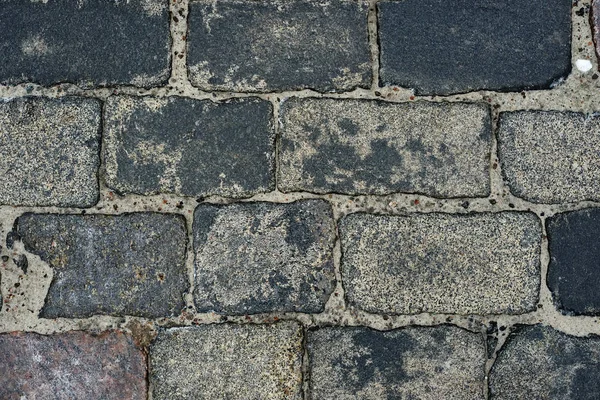Old Cobblestone Road Background Texture — Stock Photo, Image
