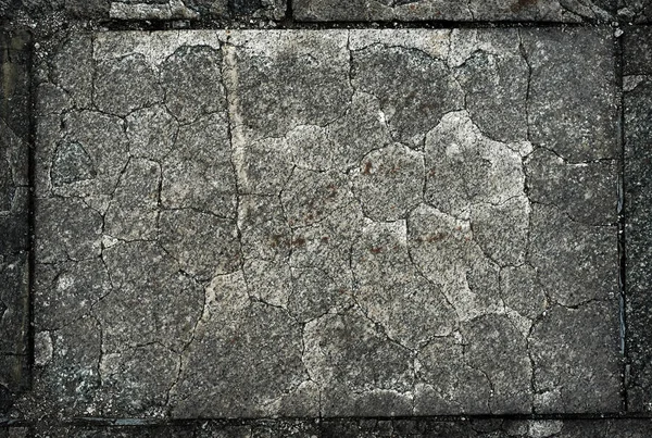 Old Cracked Stone Marble Frame Background Texture — Stock Photo, Image