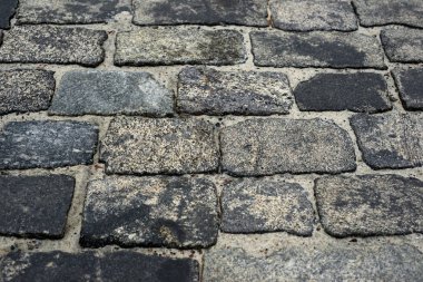 Eski Arnavut kaldırımlı yol için arka plan veya doku