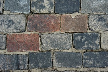 Eski Arnavut kaldırımlı yol için arka plan veya doku