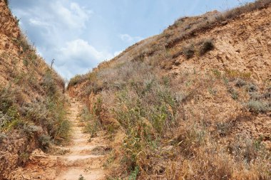 yol yakınındaki yüksek deniz, güzel kıyı peyzaj, seyahat kavramı