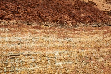 deniz cliff, Kuru kil, Yalı yüksek tepeler, güzel tabiat manzarası ile doku