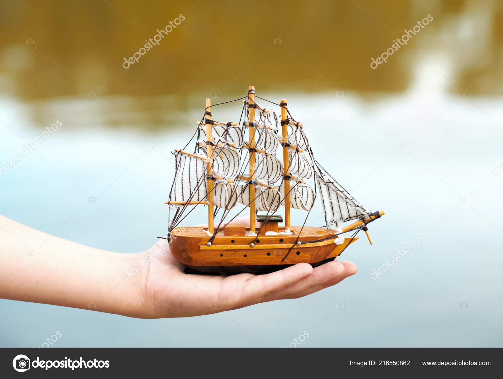 toy sailing ship