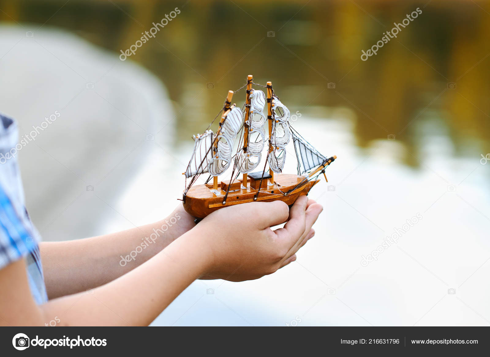 toy sailing ship