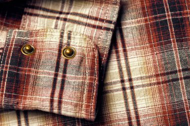 kareli kumaş yakın çekim doku veya arka plan için