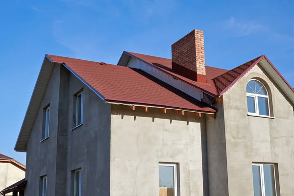 Neues Haus ist im Bau — Stockfoto