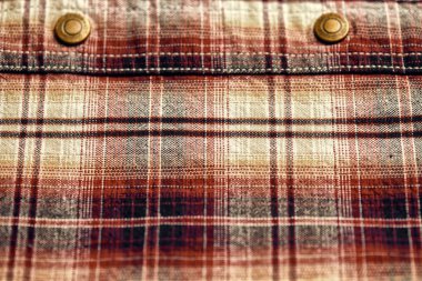 kareli kumaş yakın çekim doku veya arka plan için