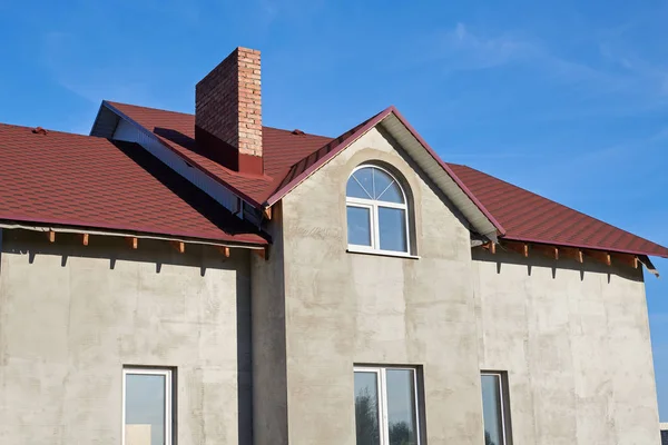 Neues Haus ist im Bau — Stockfoto