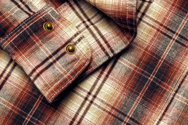 kareli kumaş yakın çekim doku veya arka plan için