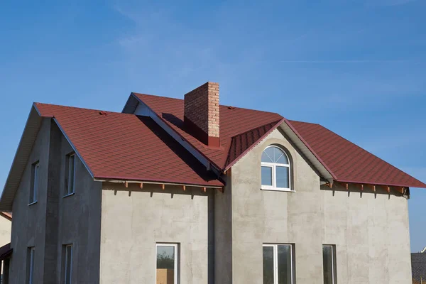 Neues Haus ist im Bau — Stockfoto