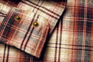 kareli kumaş yakın çekim doku veya arka plan için