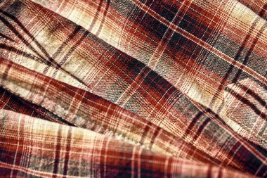 kareli kumaş yakın çekim doku veya arka plan için