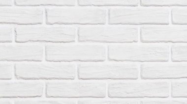 Beyaz tuğla duvar arka plan kaydırma etkisi
