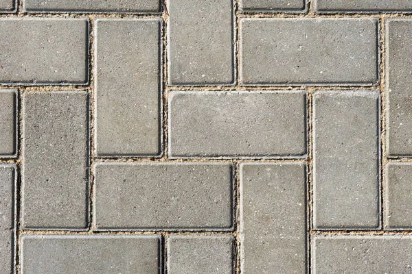 Baldosas de pavimentación gris para fondo o textura — Foto de Stock