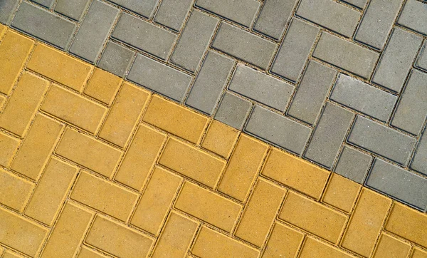 Желтая и серая плитка для фона или текстуры — стоковое фото