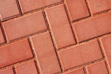 arkaplan veya doku için kahverengi kaldırım taşı