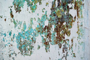 arka plan olarak eski boyalı duvar