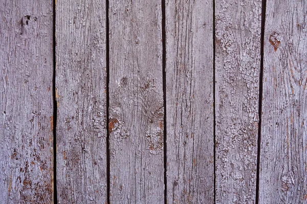 Vintage houten achtergrond met schilferende verf, paarse kleur — Stockfoto