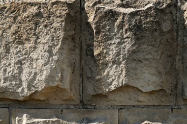 arkaplan olarak eski taş duvar