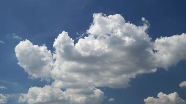Tramonto Cielo Tempo Lapse Sera Belle Nuvole Come Sfondo — Video Stock