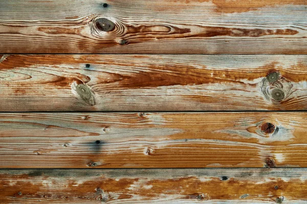 Oude Verweerde Houten Planken Als Bruine Ondergrond Schilferende Verf Scheuren — Stockfoto