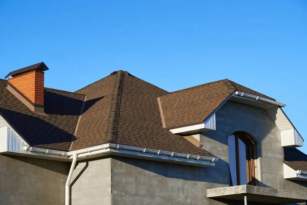 New Roof House Construction — Stock Photo, Image