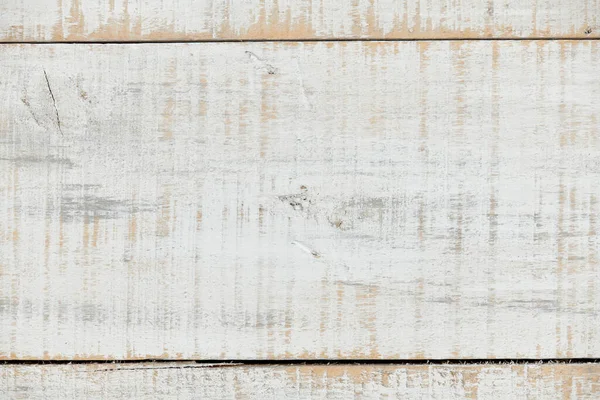 White Wood Background Natural Old Painted Plank Weathered Scratched Highly — Stock Photo, Image