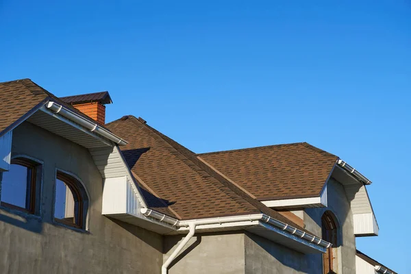 New Roof House Construction — Stock Photo, Image