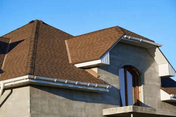 New Roof House Construction — Stock Photo, Image