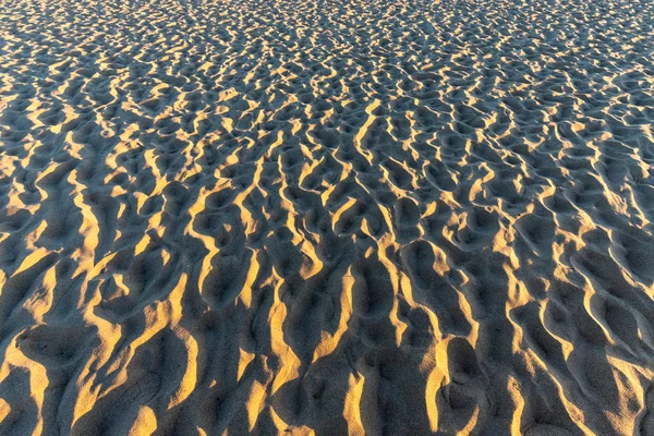 Abstrakta Sand Texturer Och Lindring Vid Solnedgången — Stockfoto