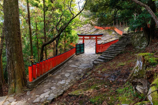 Japoński Torii i ogrodzenia — Zdjęcie stockowe