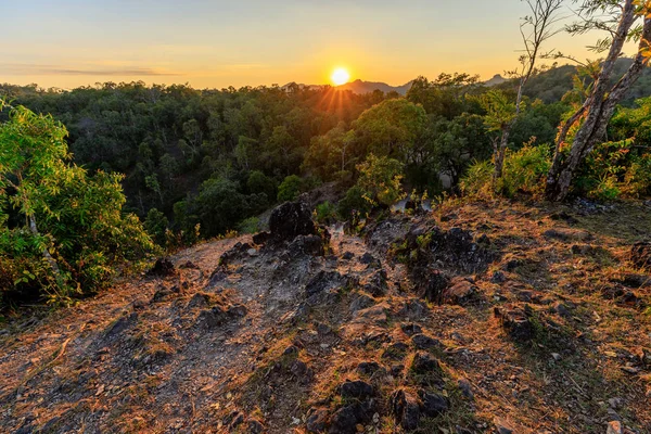 Il punto di vista Doi Hua Mod in Thailandia — Foto Stock