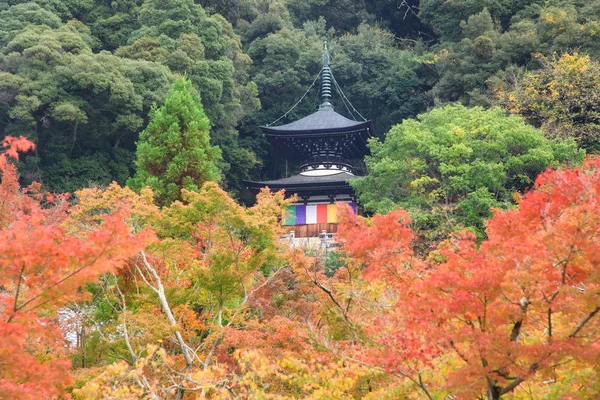 Pagoda Eikando Zenrinji Con Coloridos Colores Follaje Otoñal Kyoto Japón — Foto de Stock