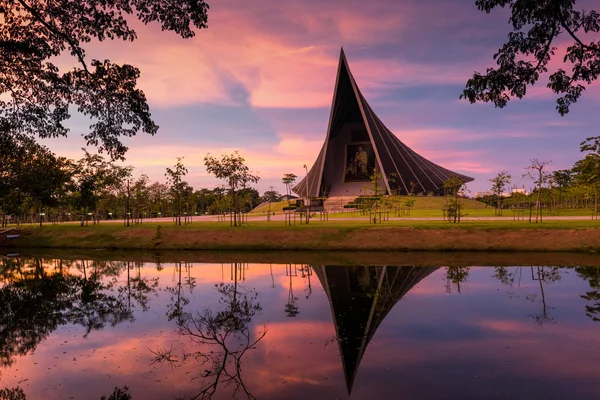 Bangkok Thailand November 2017 Prins Mahidol Zaal Met Late Koning — Stockfoto