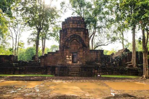 Eingang Des Prasat Muang Singh Historical Park Bayon Architektur Kanchanaburi — Stockfoto