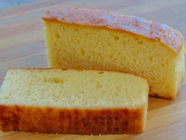 Twee Stukjes Biscuit — Stockfoto