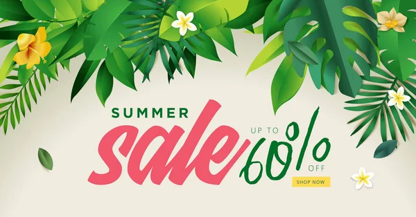 Zomer Verkoop Vectorillustratie Voor Mobiele Sociale Media Banner Poster Winkelen — Stockvector