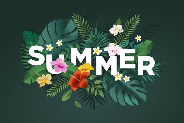 Yaz tabelası. Web sitesi tasarımı, reklam, sosyal medya afiş, reklamlar, satış promosyon, poster, pazarlama malzemesi için kavram.