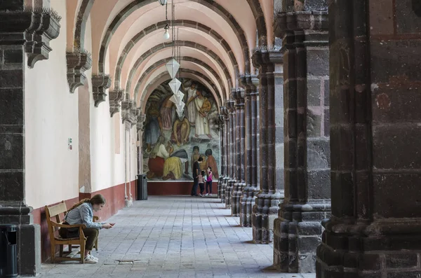 San Miguel Allende Guanajuato Meksyk Grudnia 2018 Jeden Punkt Widzenia — Zdjęcie stockowe