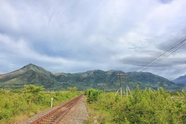 Ferrovia Nas Montanhas 2018 — Fotografia de Stock