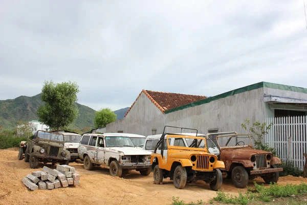 Carros Retro Vietnã 2018 — Fotografia de Stock