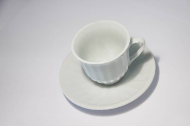 beyaz boş kahve Kupası