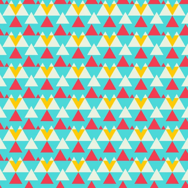 Geometriai Seamless Pattern Háttér Vektor Dekorációs Geometria Háttérkép — Stock Vector