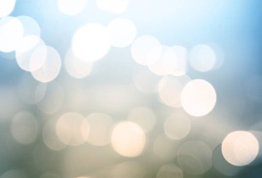 Soyut Bokeh Işıkları Renkli Arkaplan