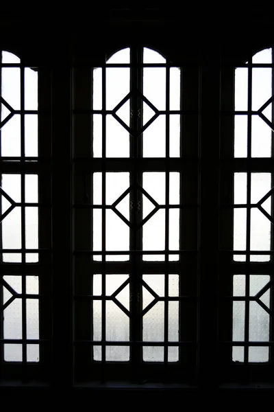 Silhouette Window Frame — Stock Photo, Image