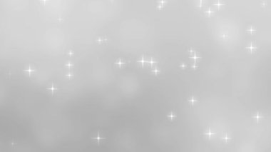 Kristalleri kar yağışı arka plan - sorunsuz döngü beyaz